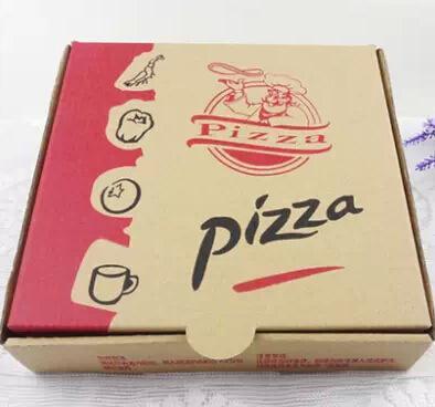 领尚包装8/9寸瓦楞披萨盒子 比萨盒定做打包盒 批萨盒纸盒定